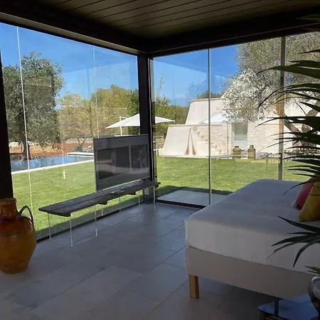 度假居 Mirror Trullo And Mirror House 奥斯图尼